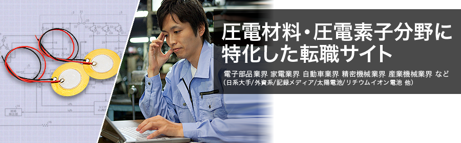 電子部品業界 家電業界 自動車業界 精密機械業界 産業機械業界 など （日系大手/外資系/記録メディア/太陽電池/リチウムイオン電池 他）